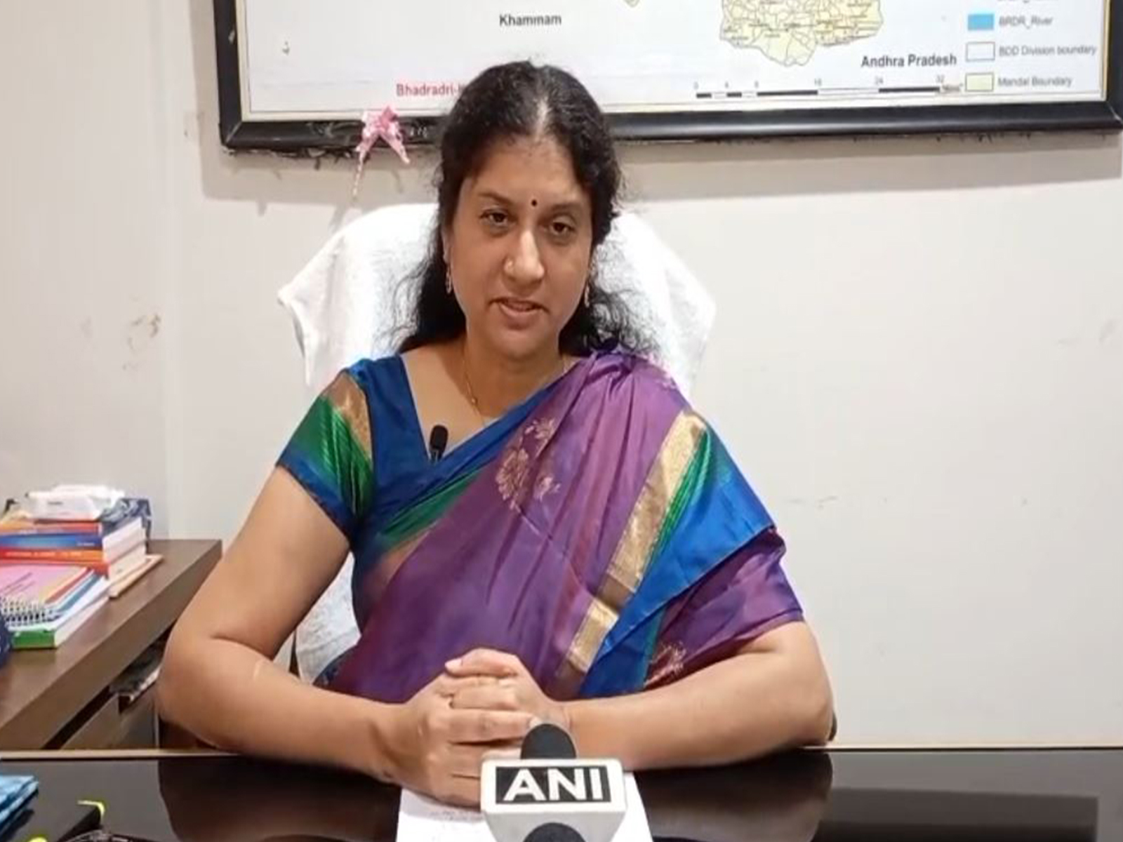 Bhadradri Kothagudem District Dmho Dr.Sapavath jayalaxmi (Photo/ANI)