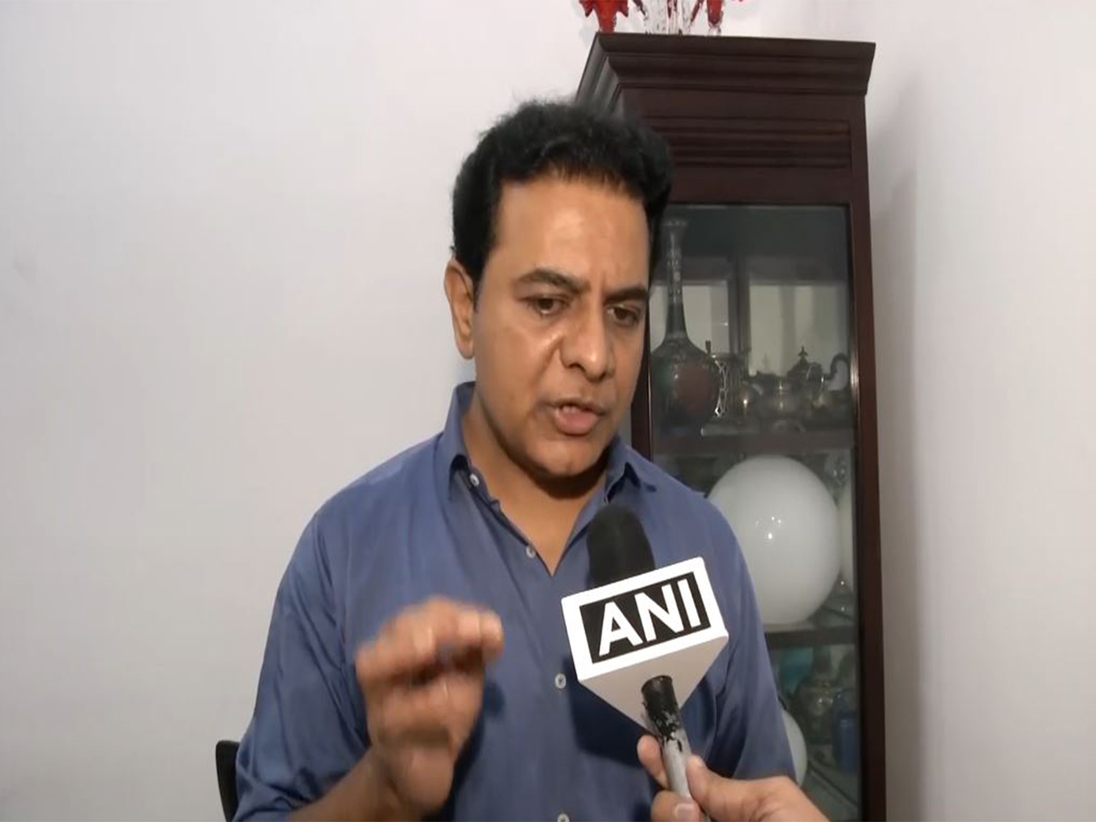 BRS Working President KTR. (Photo/ANI)