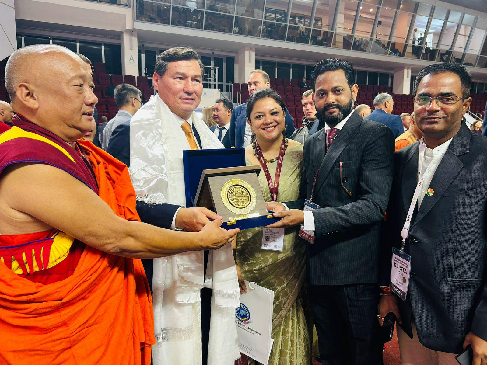 Scholars, Sangha Members discuss Buddhism at a Forum in Kalmykia, Russia (Photo/ International Buddhist Confederation) Scholars, Sangha Members discuss Buddhism at a Forum in Kalmykia, Russia (Photo/ International Buddhist Confederation)