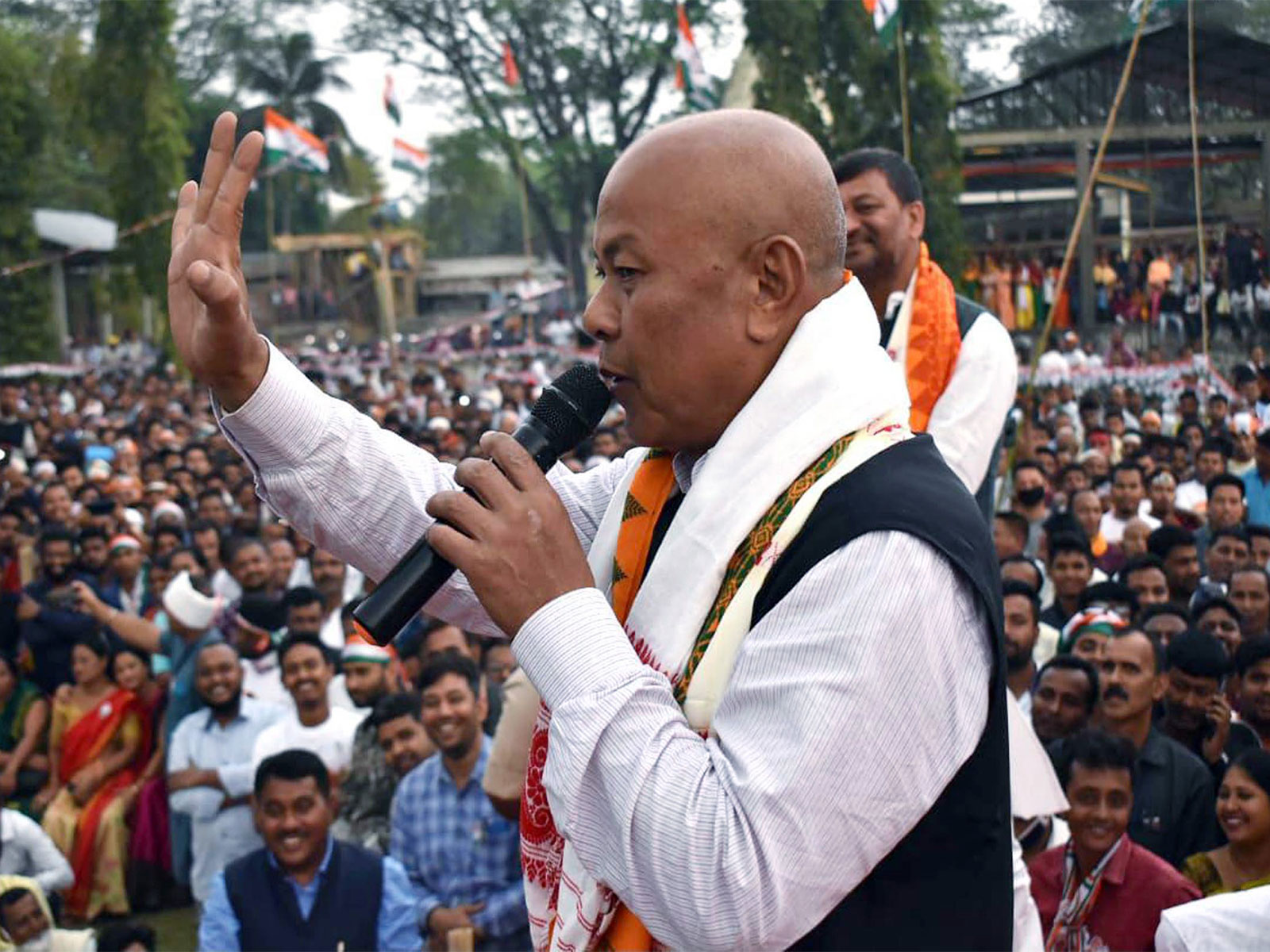 Bodoland People's Front (BPF) chief Hagrama Mohilary (File Photo/ANI)