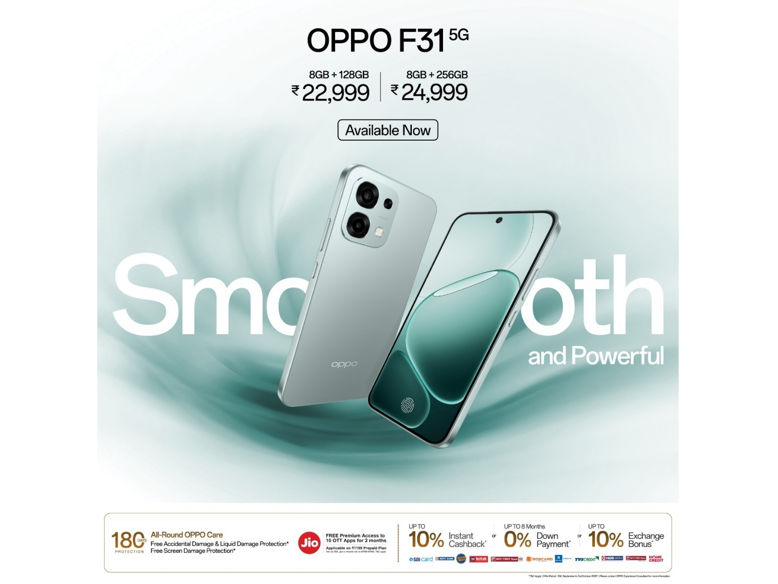 Celebrate the Festive Season with the All-New OPPO F31 5G – Available Nationwide from September 27 at INR 22,999