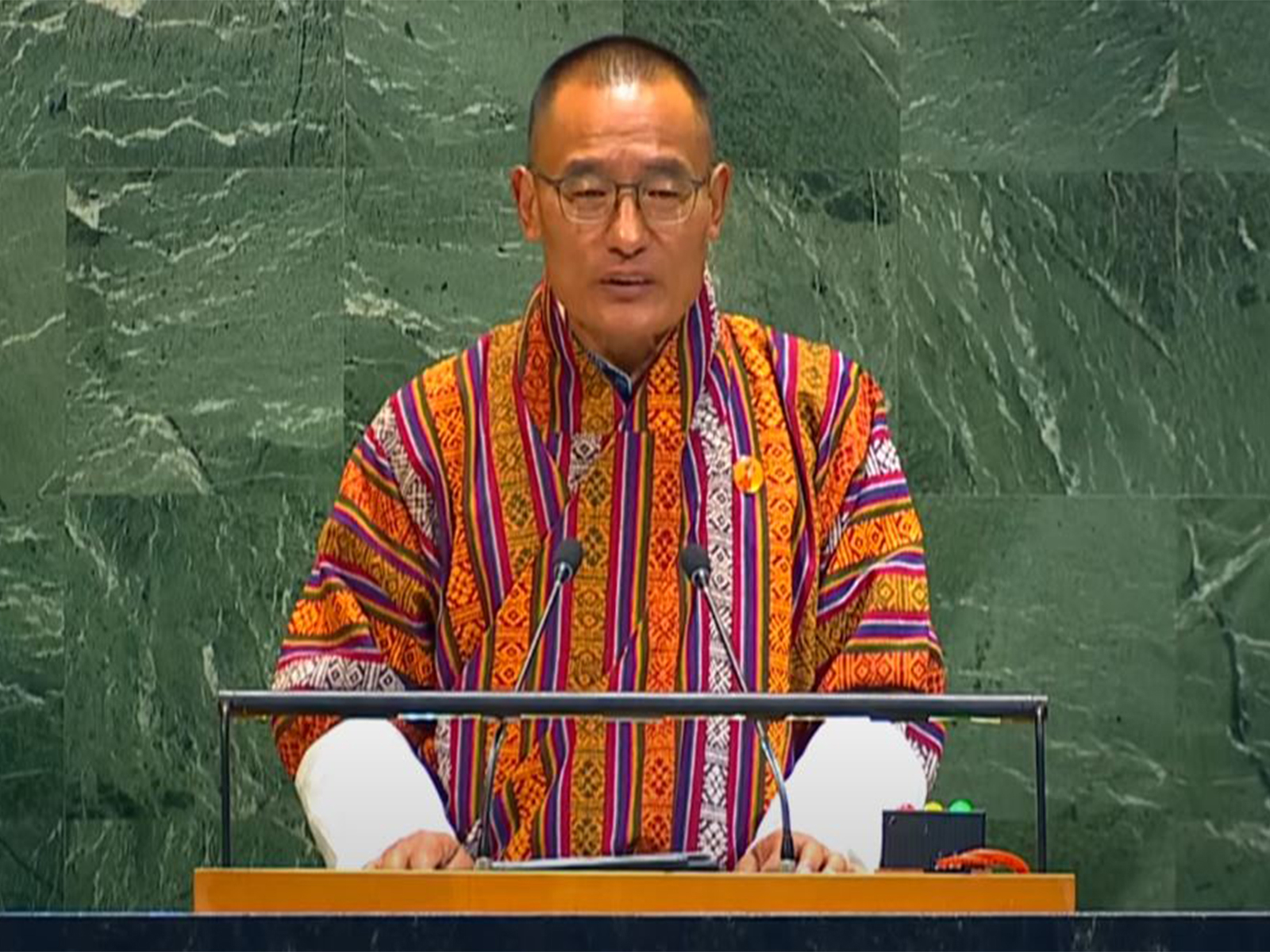 Bhutan’s Prime Minister Tshering Tobgay (Photo/United Nations Youtube) Bhutan’s Prime Minister Tshering Tobgay (Photo/United Nations Youtube)