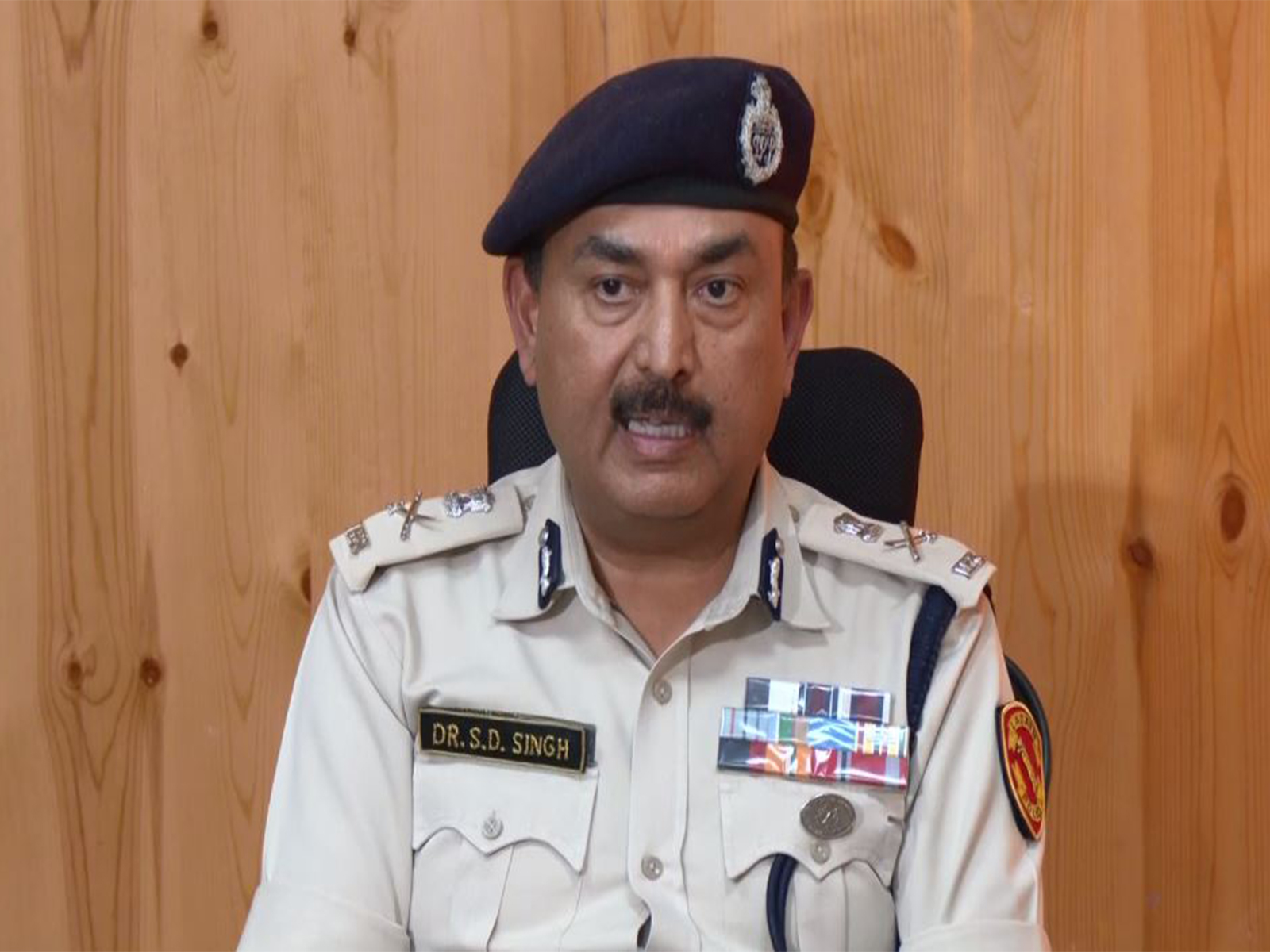 Ladakh DGP SD Singh Jamwal (Photo/ANI)