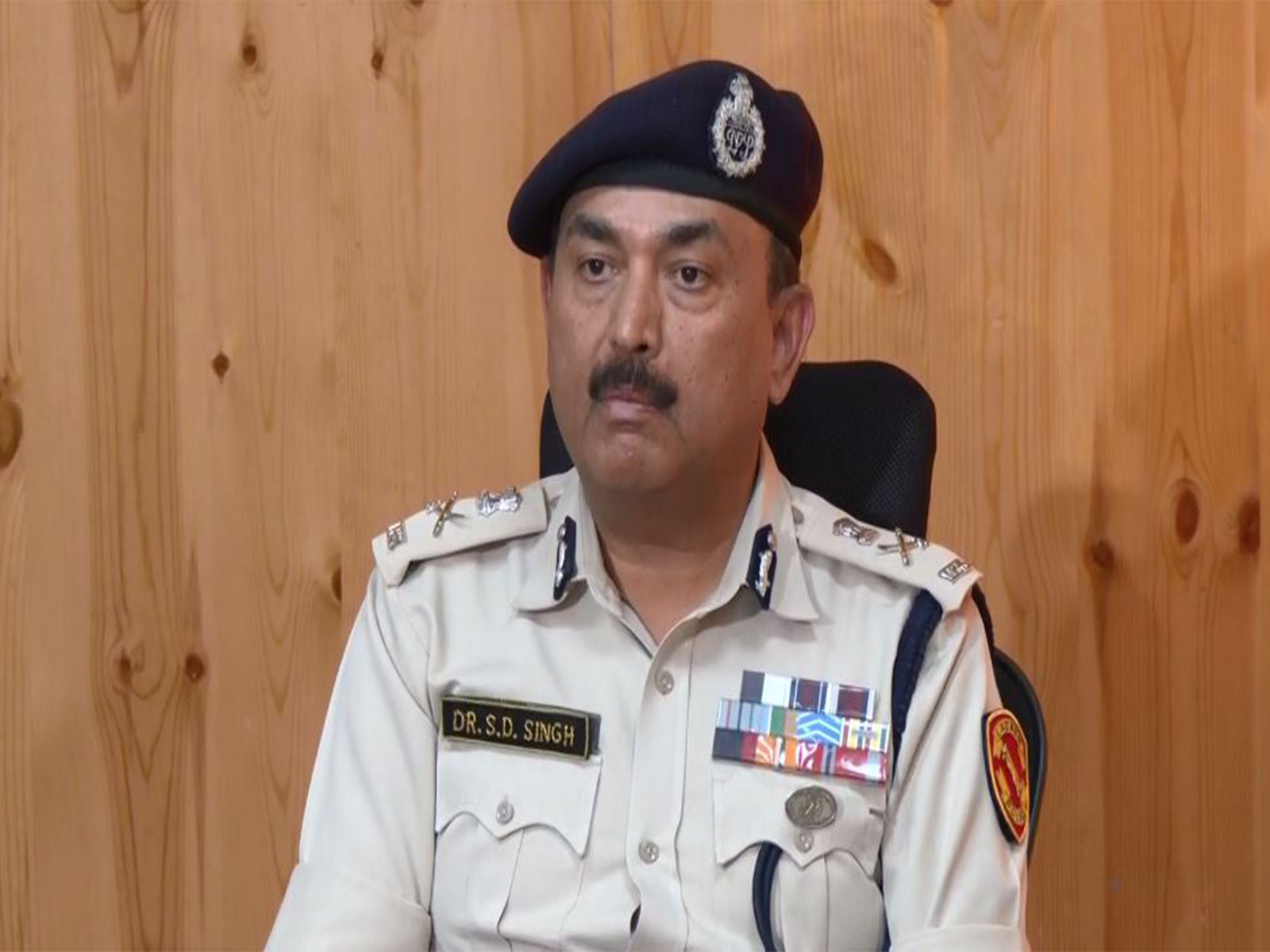Ladakh DGP SD Singh Jamwal (Photo/ANI)