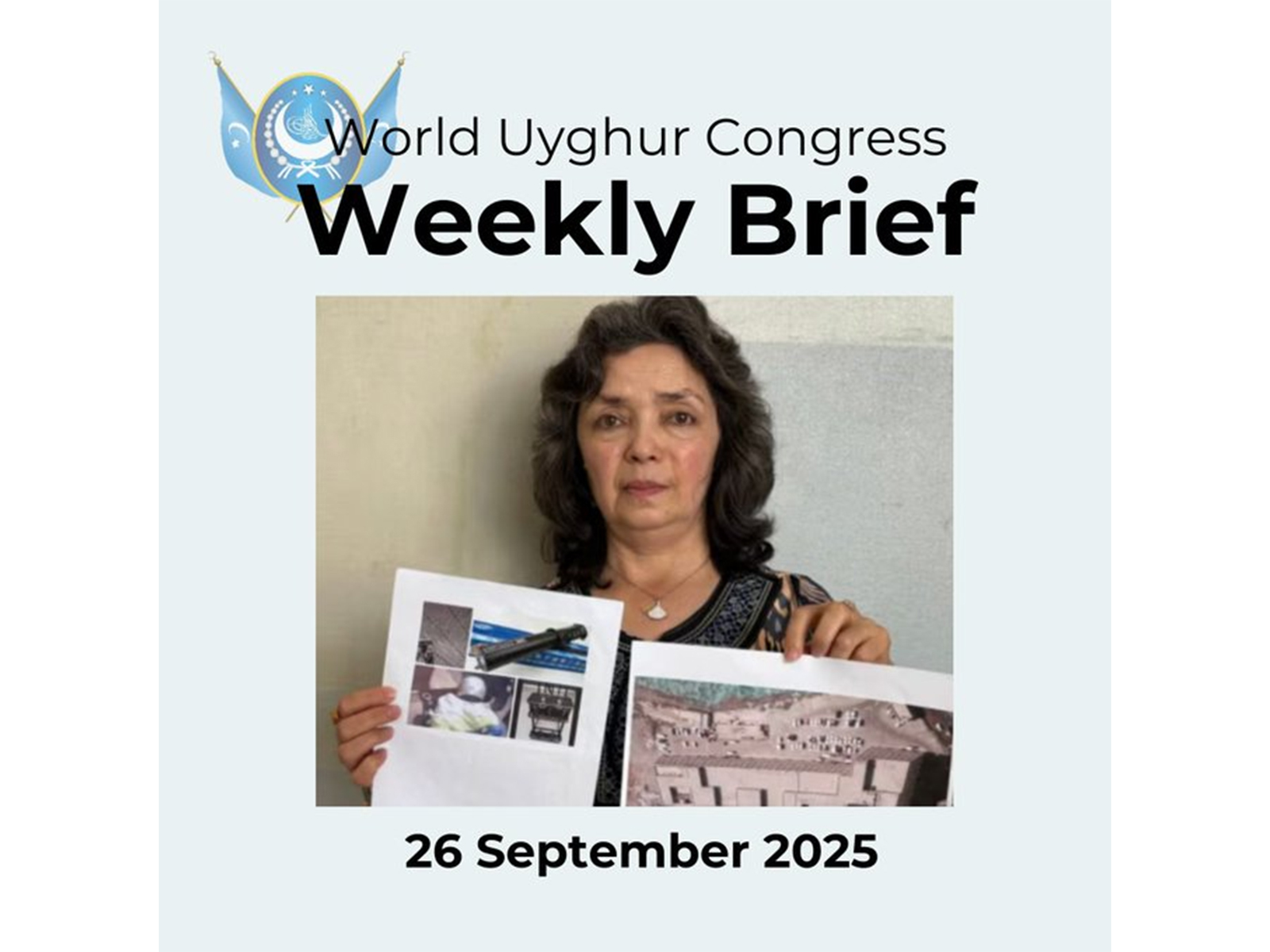 Uyghur survivor’s testimony, WUC rebut China’s false claims of harmony (Photo/X@UyghurCongress)