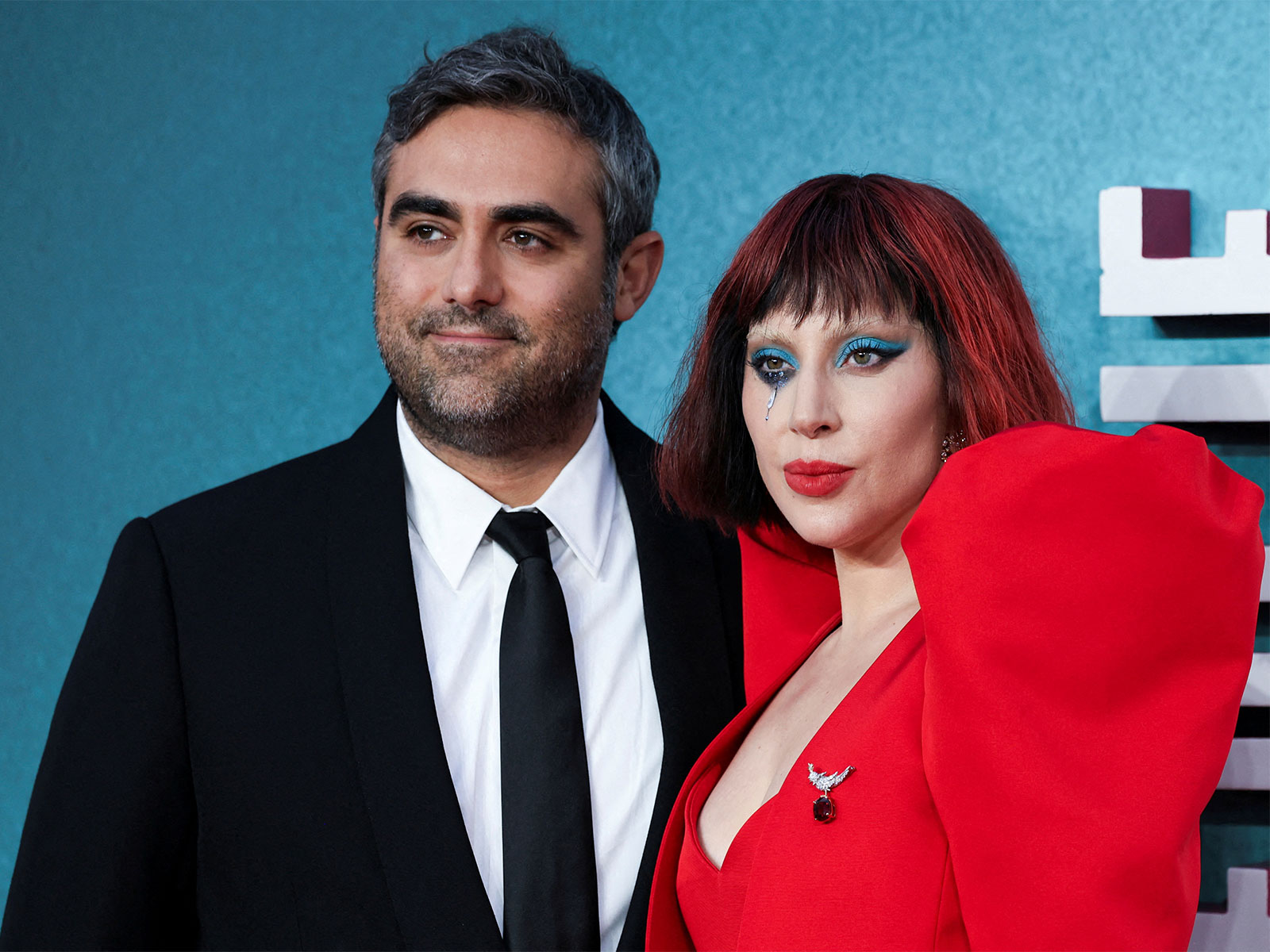 Lady Gaga, Michael Polansky (File photo: Reuters)