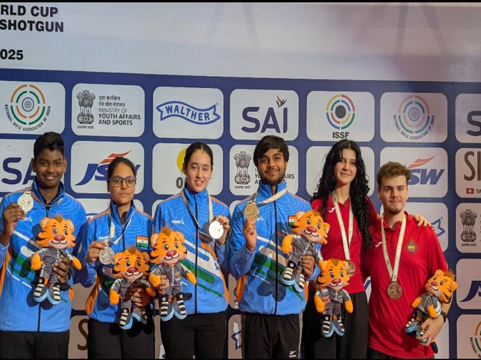 ISSF Junior World Cup: India shines in air pistol mixed team as Italy dominates skeet events