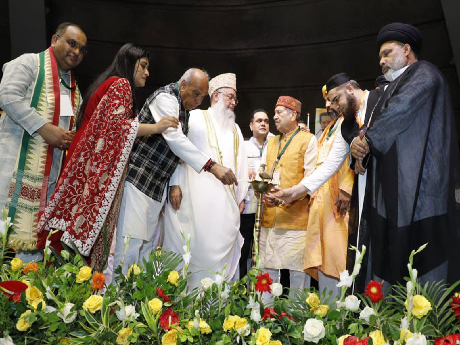 Muslim Rashtriya Manch’s All India Muslim Maha Sammelan marks historic moment in New Delhi. (Photo/ANI)