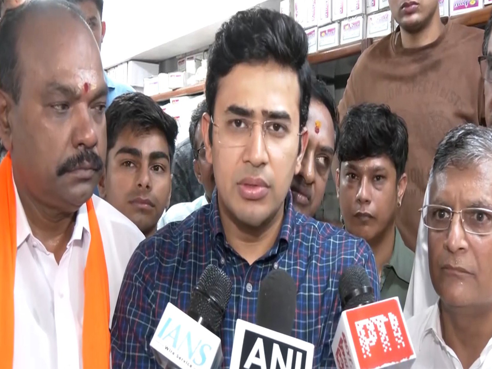 BJP MP Tejasvi Surya (Photo/ANI)