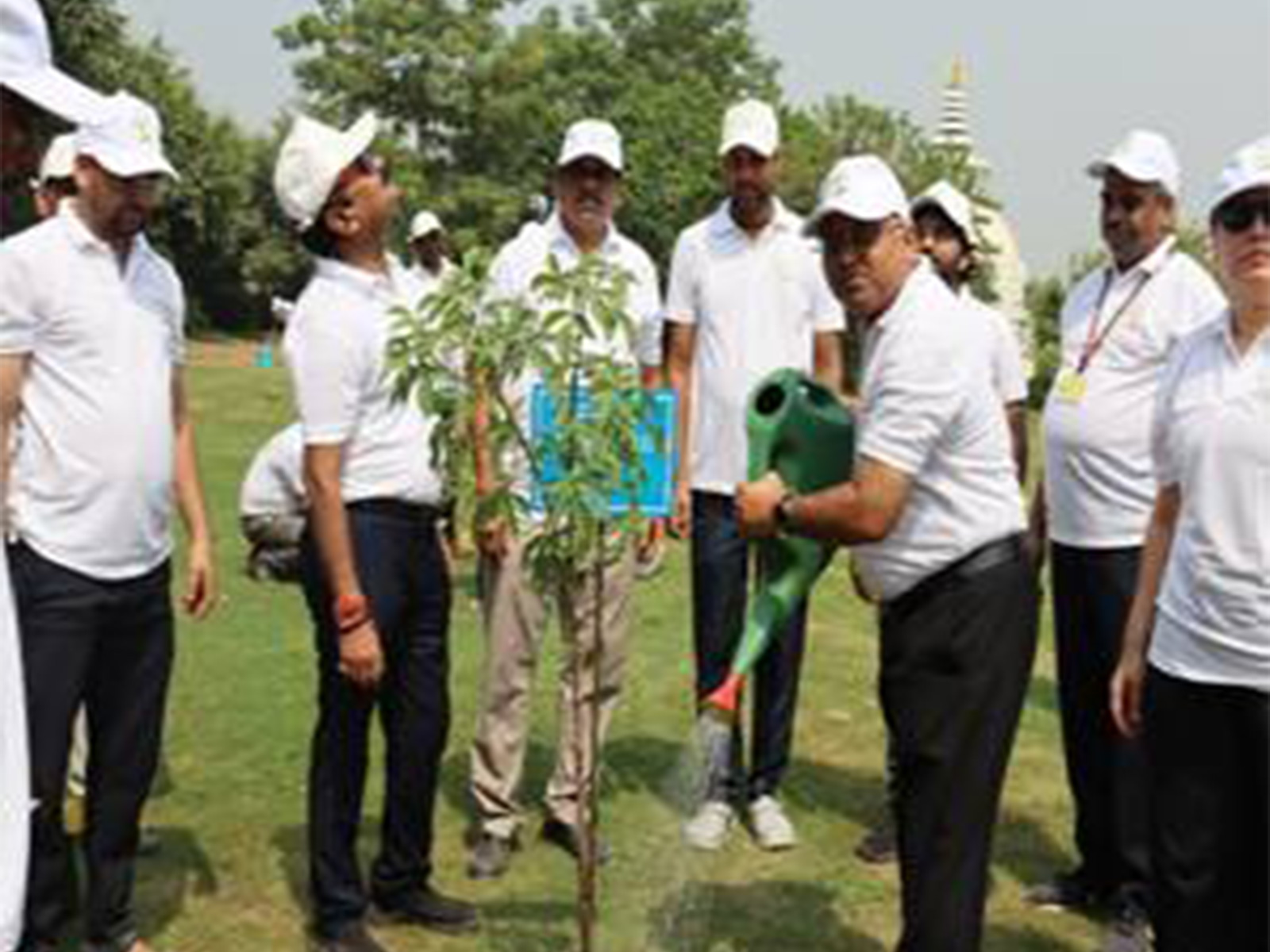 Plantation drive conducted at Indraprastha Park (Photo/Ministry of Coal)