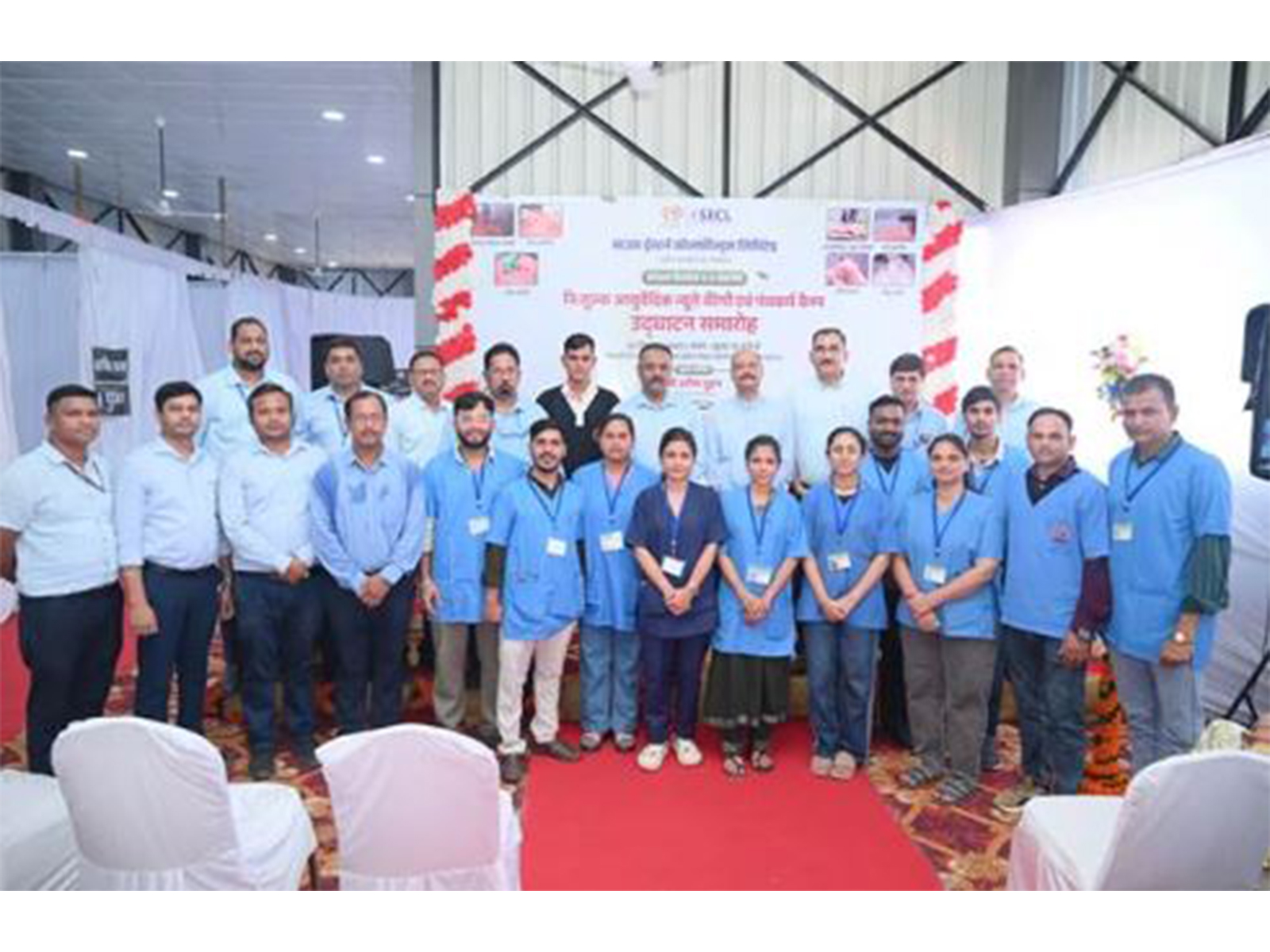 SECL honour 100 ‘safai mitras’ under Swachhata Hi Sewa 2025 campaign (Photo/ANI)