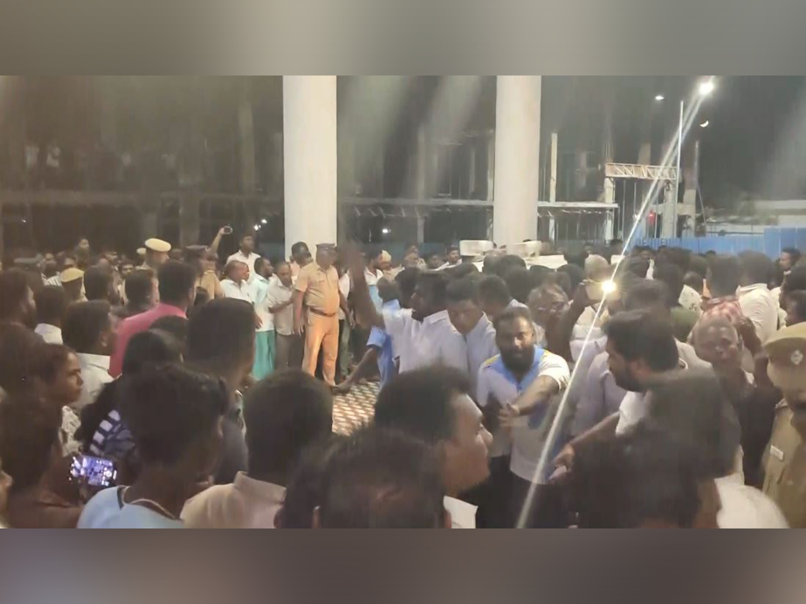 Visuals from Government Medical College and Hospital in Karur (Photo/ANI) 