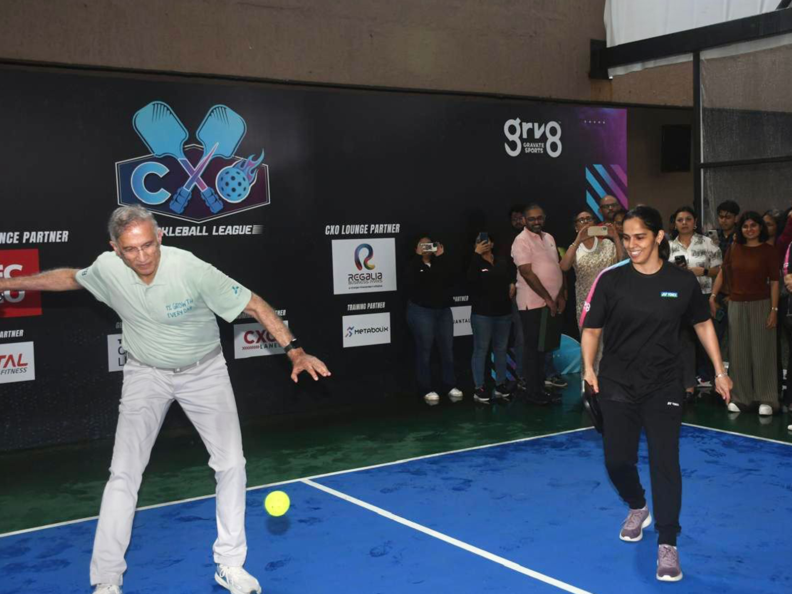 Saina Nehwal plays friendly pickleball match (Photo: PR team)