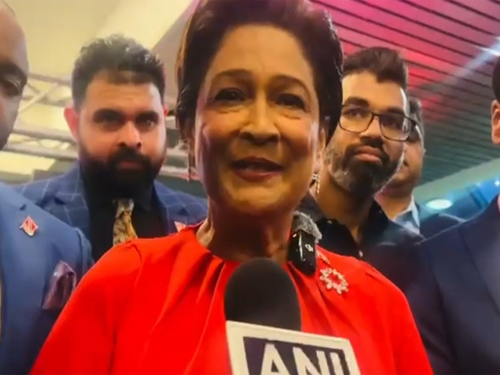 Prime Minister Kamla Persad-Bissessar of Trinidad and Tobago (Photo/ANI)