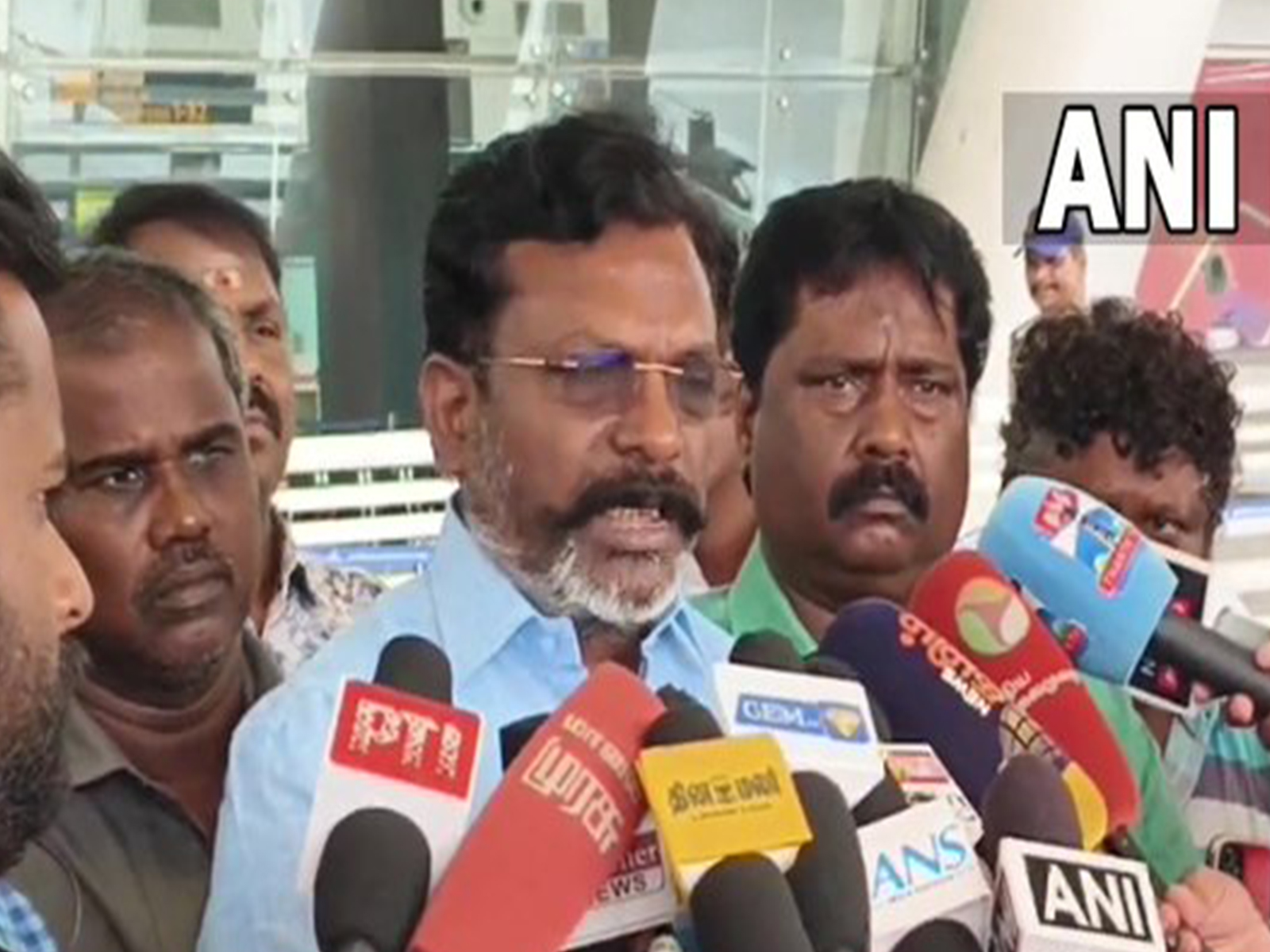 VCK President and MP Thol. Thirumavalavan (Photo/ANI)