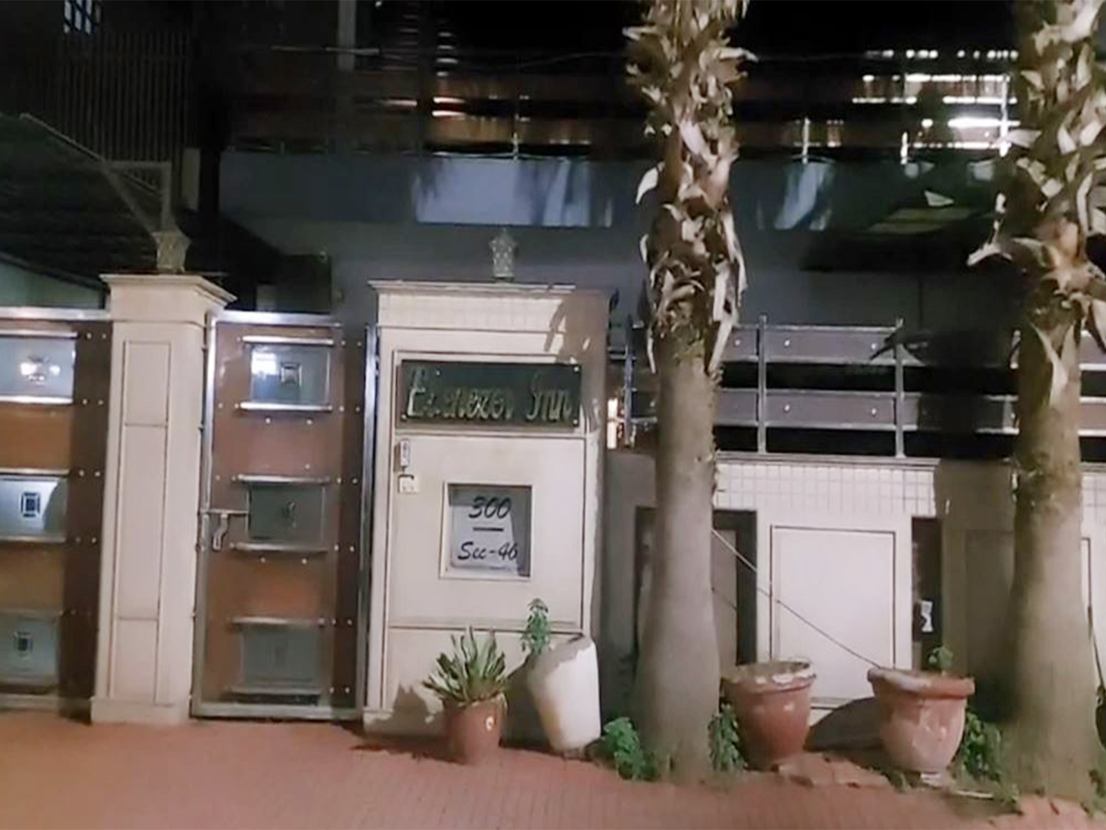 Visuals from outside the residence of Indian boxer and Olympic bronze medalist Mary Kom in Faridabad (Photo/ANI)