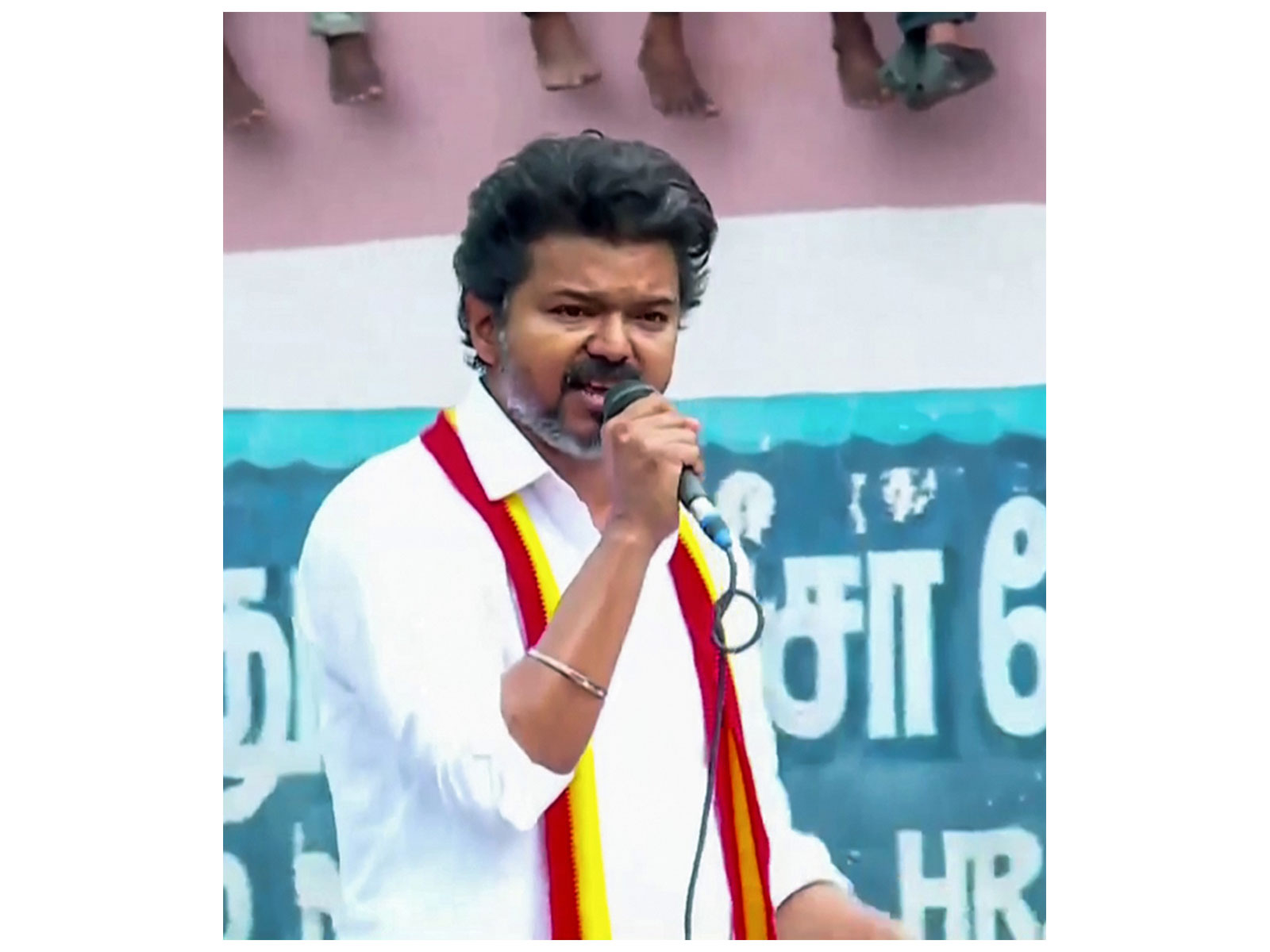 Tamilaga Vettri Kazhagam (TVK) chief Vijay (FilePhoto/ANI)