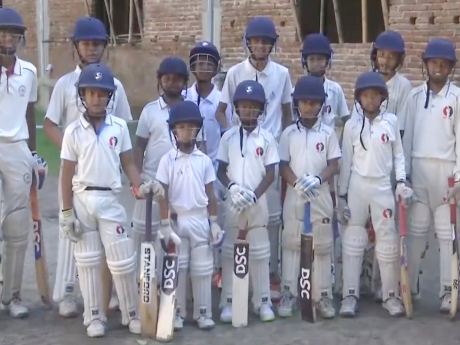 Young cricketers from Siliguri (Photo: ANI)