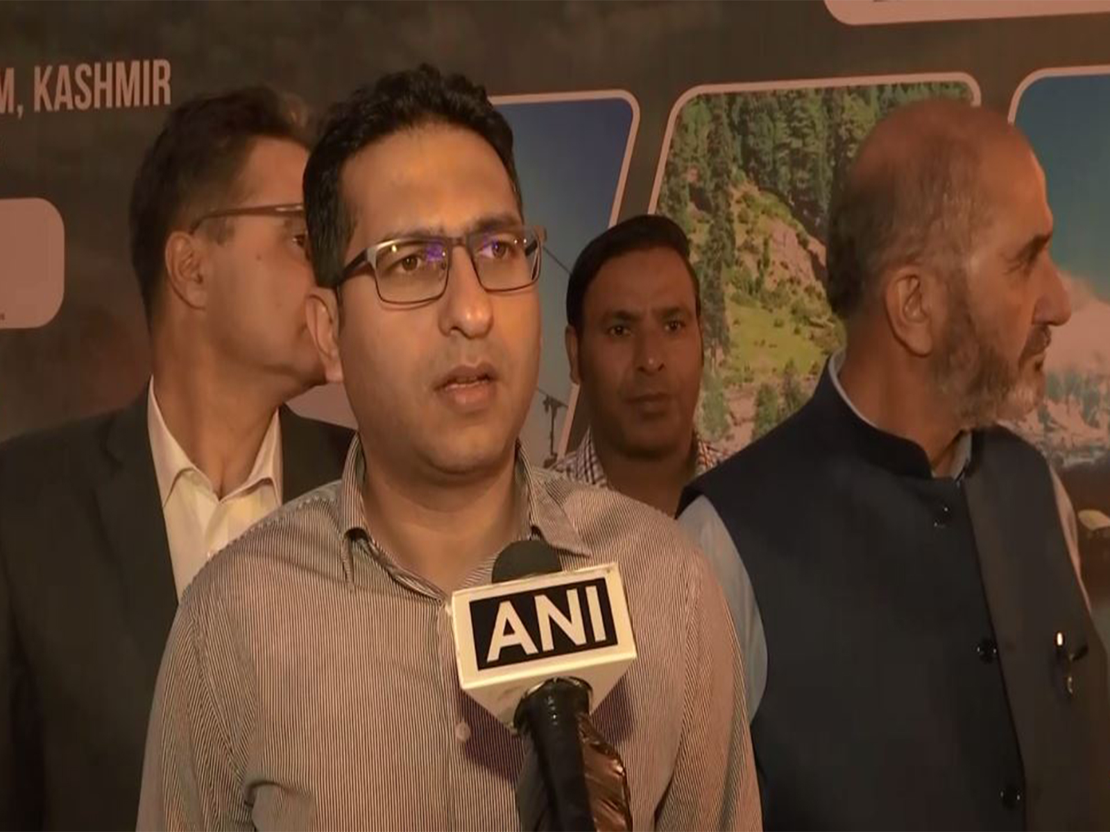 Raja Yaqoob, Director of the Jammu and Kashmir Tourism Department (Photo/ANI)