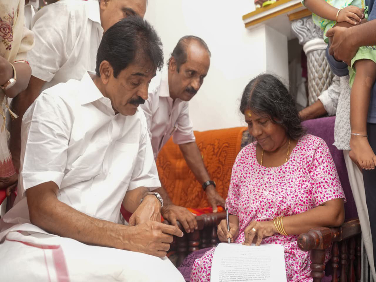 KC Venugopal in Alappuzham (Photo/X@kcvenugopalmp)