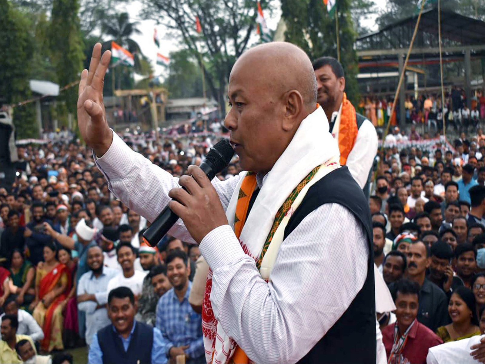 Bodoland People’s Front chief Hagrama Mohilary (Photo/ANI)