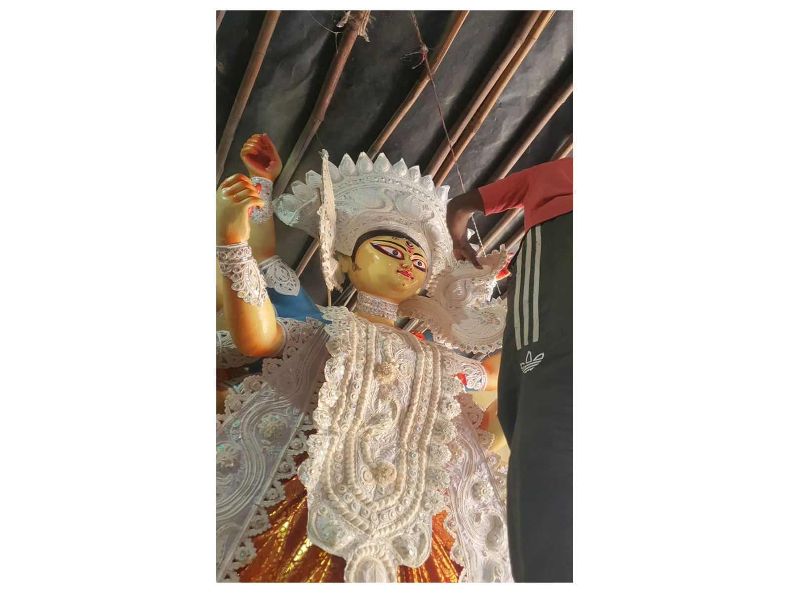 Durga Puja at Delhi's Chittaranjan Park (Photo/ANI)