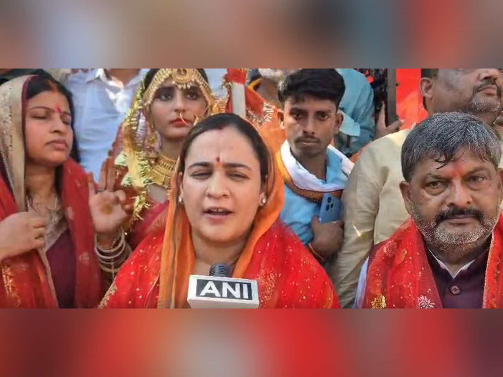 UP Women Commission Vice President and BJP leader Aparna Bisht Yadav (Photo/ANI)