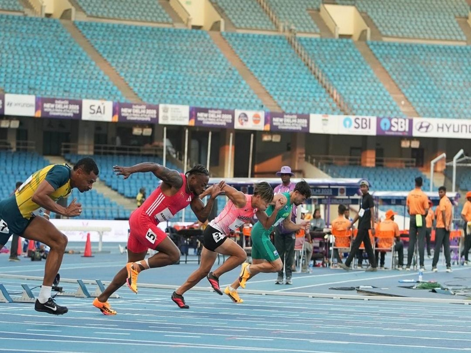 A visual from 100 m T12 final. (Photo: PCI)