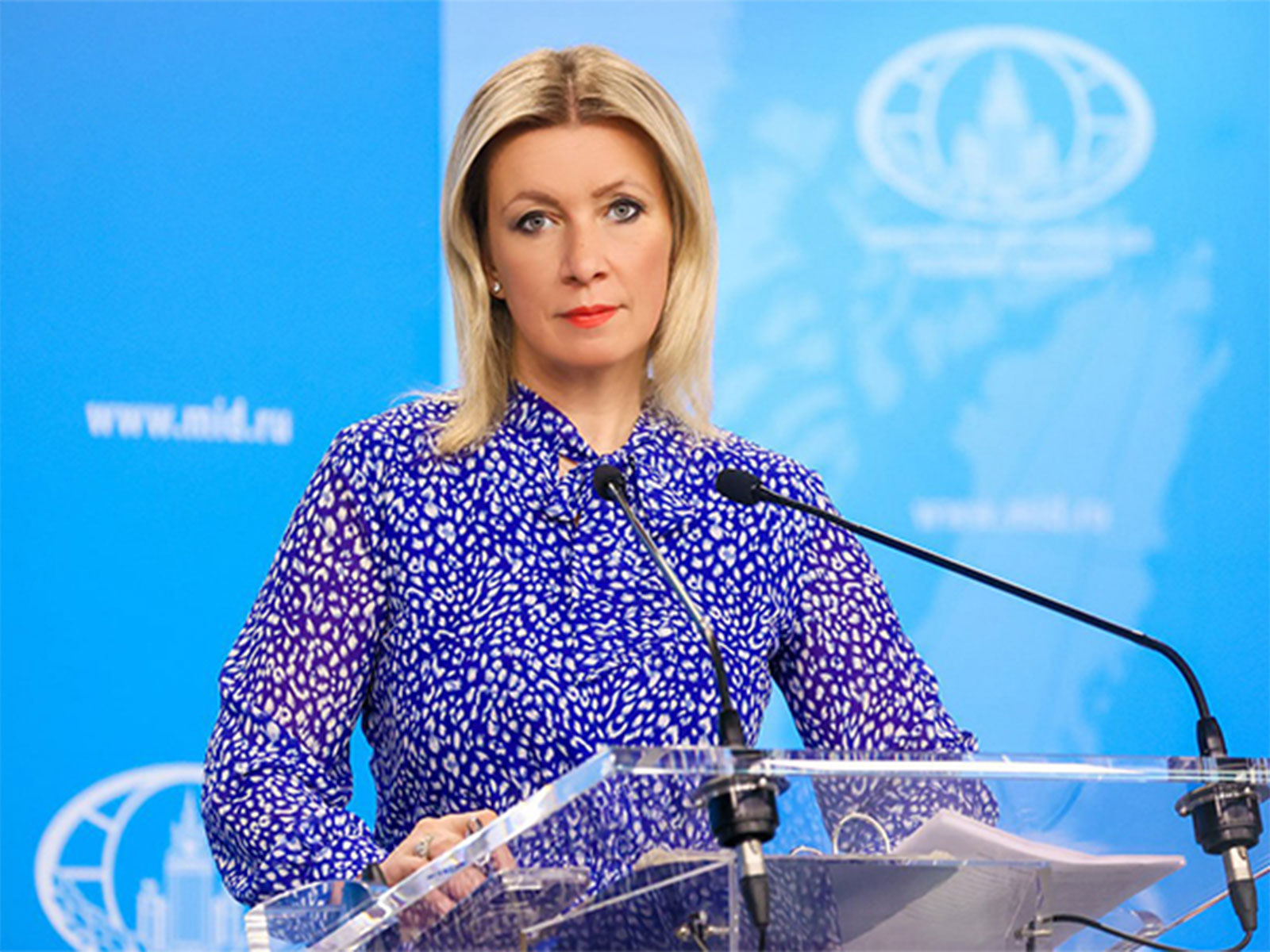 Russian Ministry of Foreign Affairs Spokesperson Maria Zakharova (Photo/ X@mfa_russia)