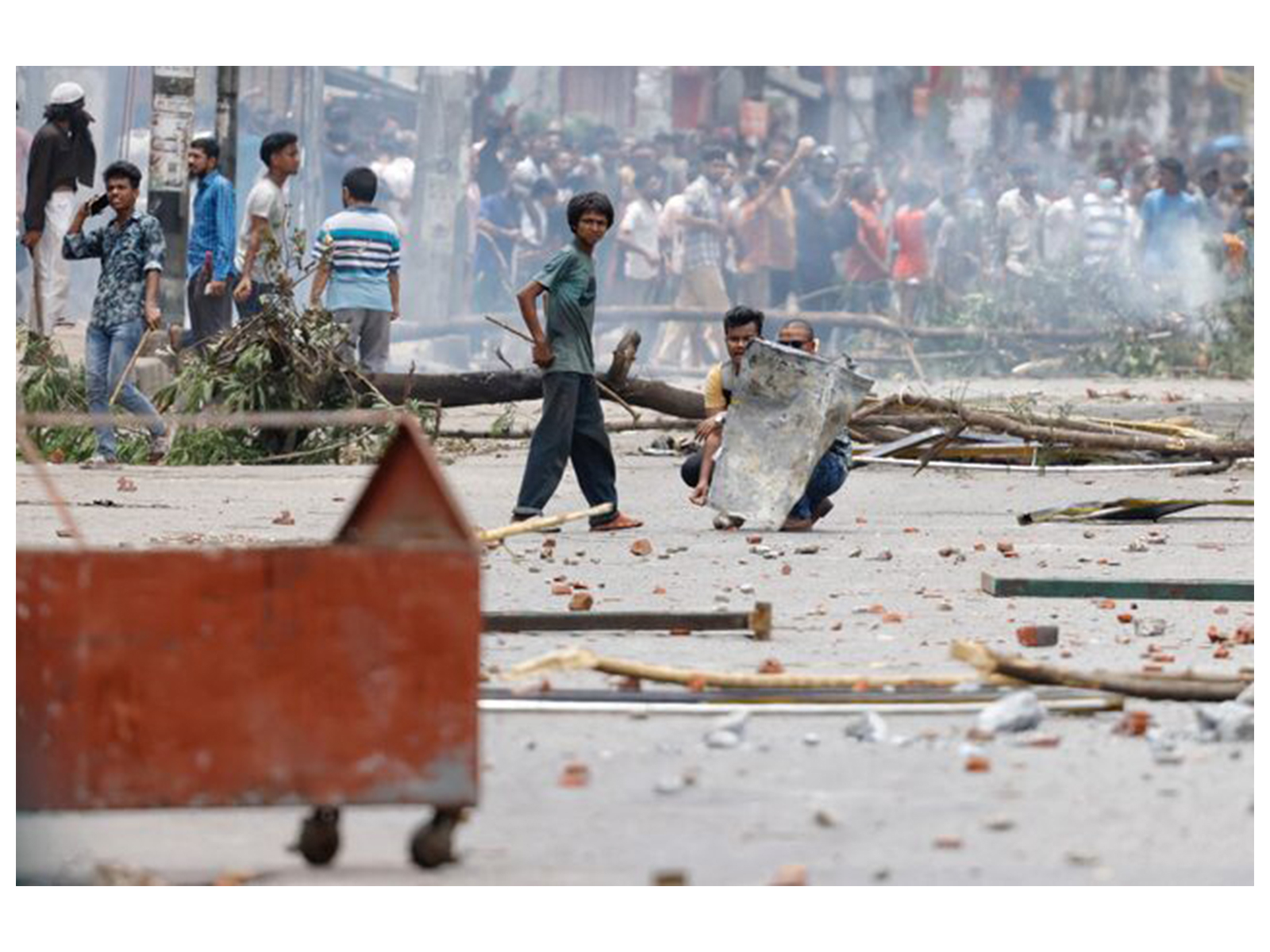 Protests in Bangladesh (Photo/Reuters)