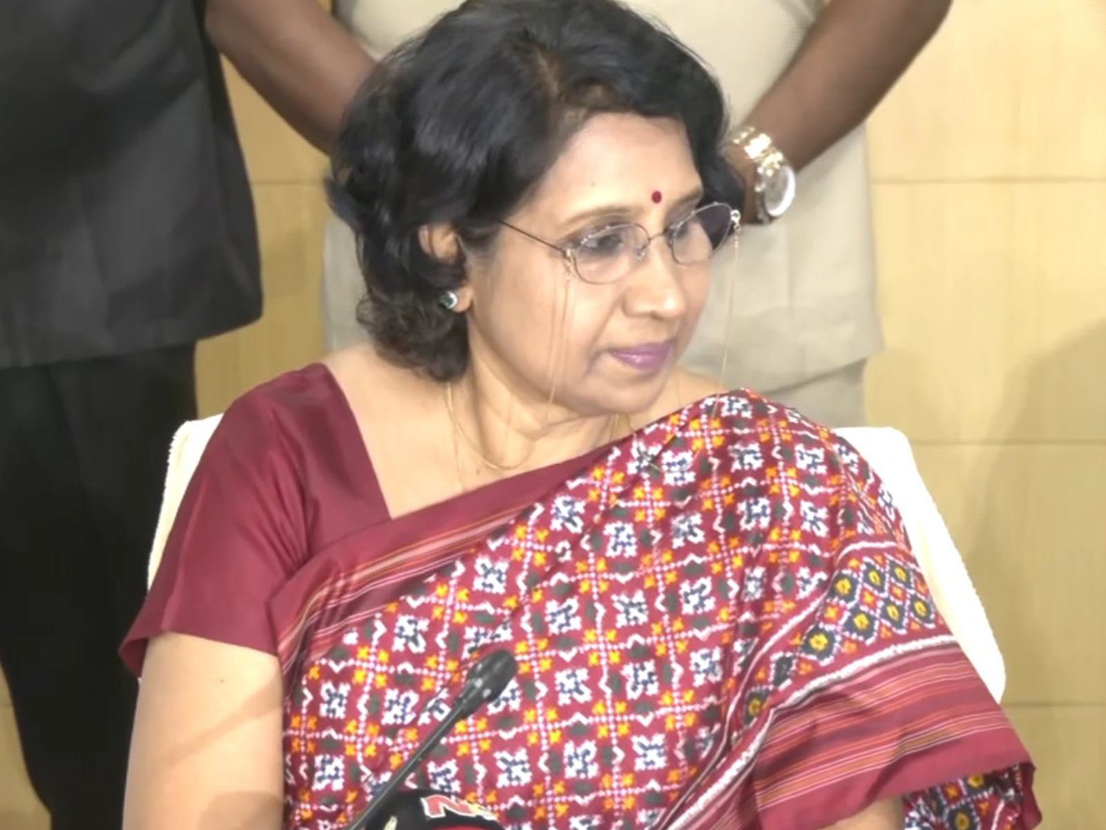 Telangana State Election Commissioner Rani Kumudini (Photo/ANI)