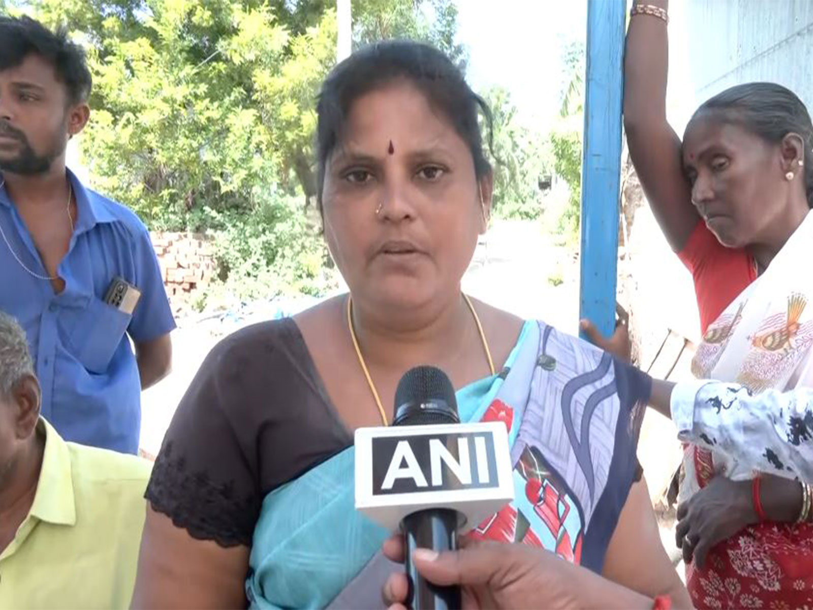 Palaniammal, daughter-in-law of Arakani (Photo/ANI)