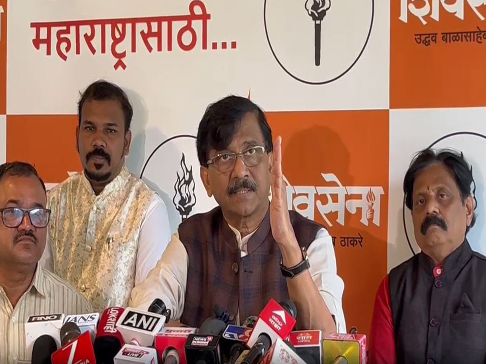 Shiv Sena (UBT) MP Sanjay Raut (Photo/ANI)