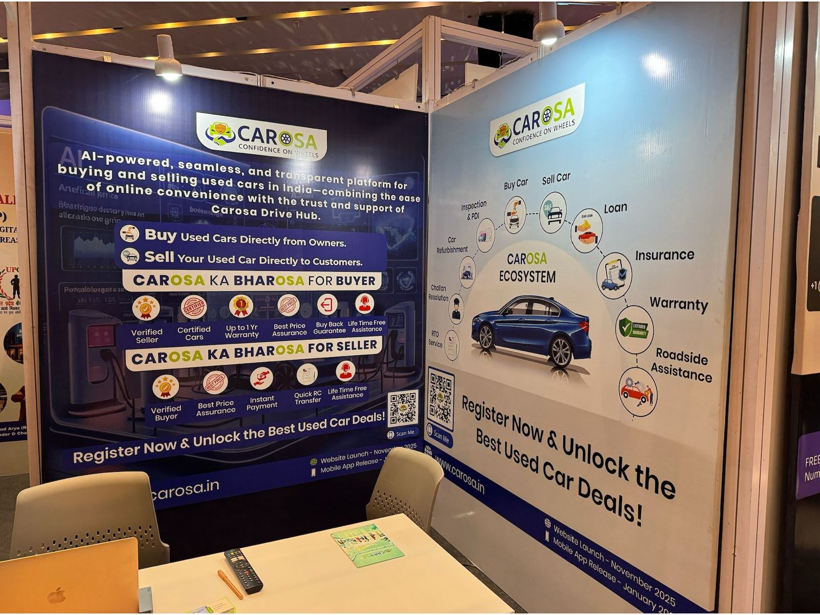 Carosa Showcases Innovative Used Car Platform at Entrepreneur India Startup Summit 2025