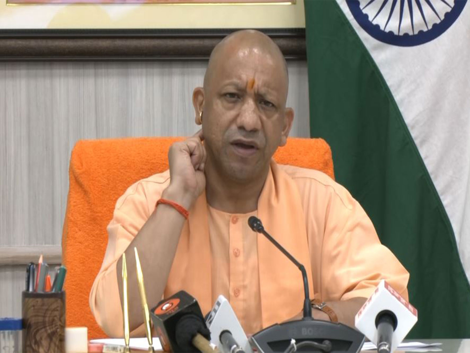 Uttar Pradesh CM Yogi Adityanath (Photo/ANI)
