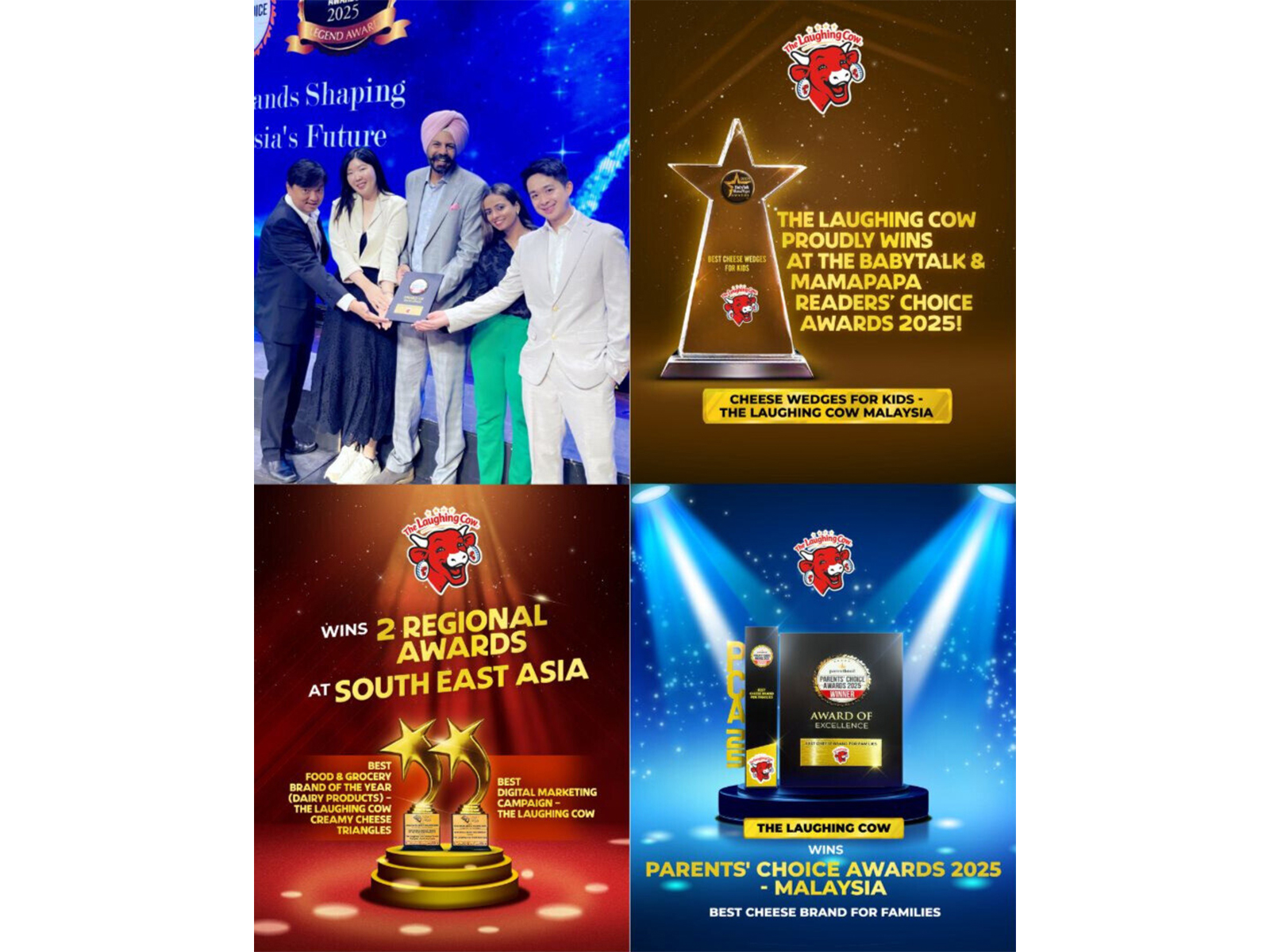 The Laughing Cow Wins Big: Bel Group Strengthens Regional Presence with Multiple Awards Across Southeast Asia