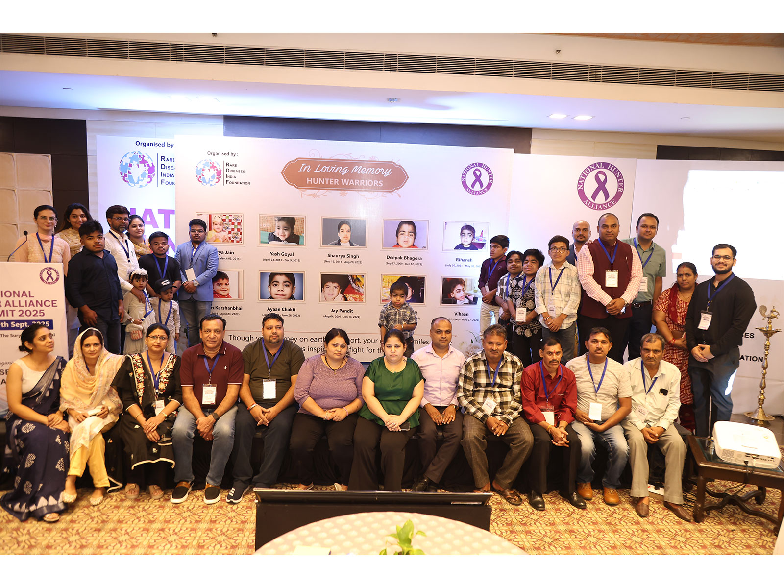Rare Diseases India Foundation (RDIF) unites for Rare Disease Advocacy – National Hunter Alliance Summit 2025