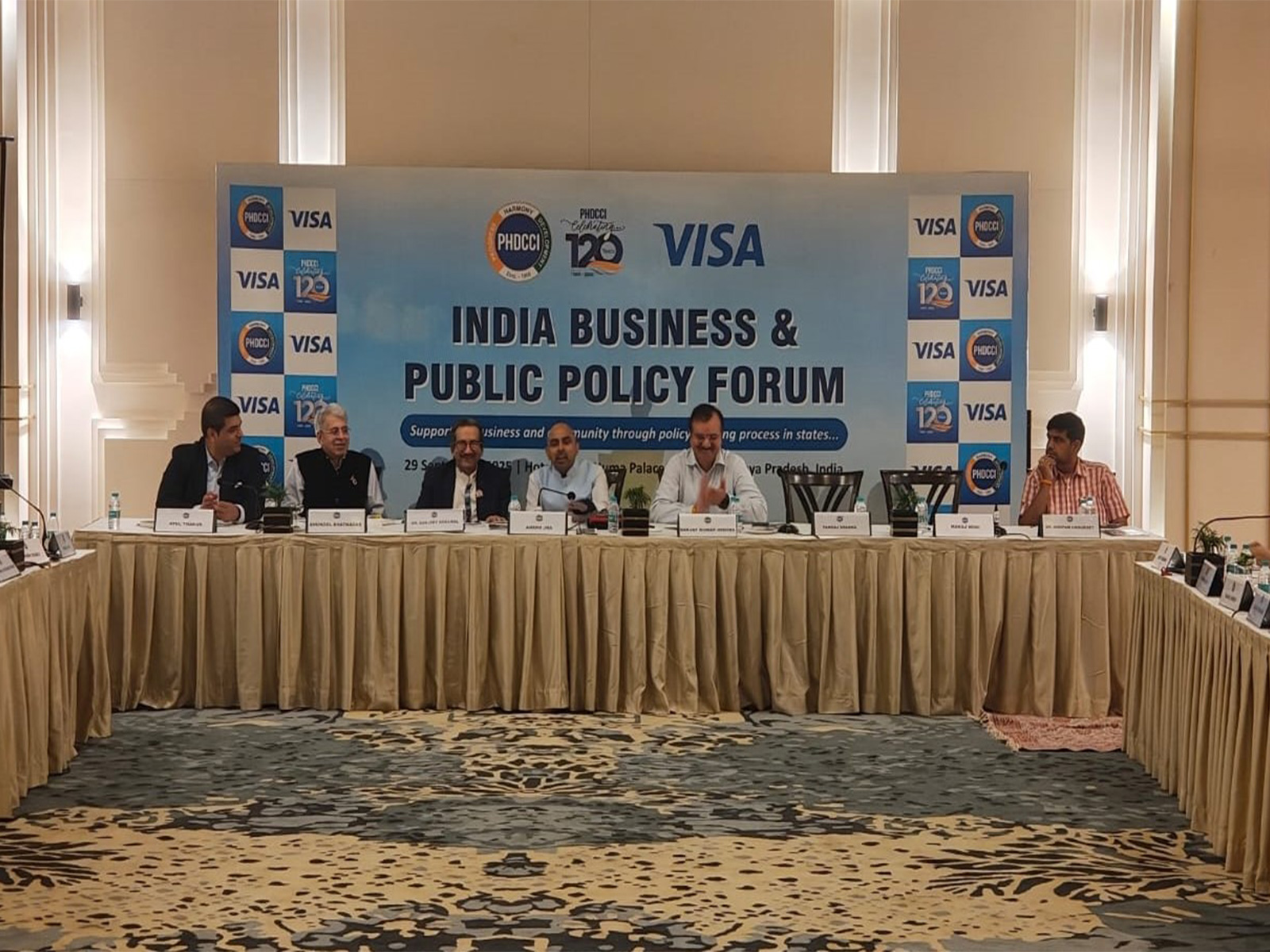 PHDCCI holding first edition of India Business and Public Policy Forum in Bhopal (Photo/ANI)