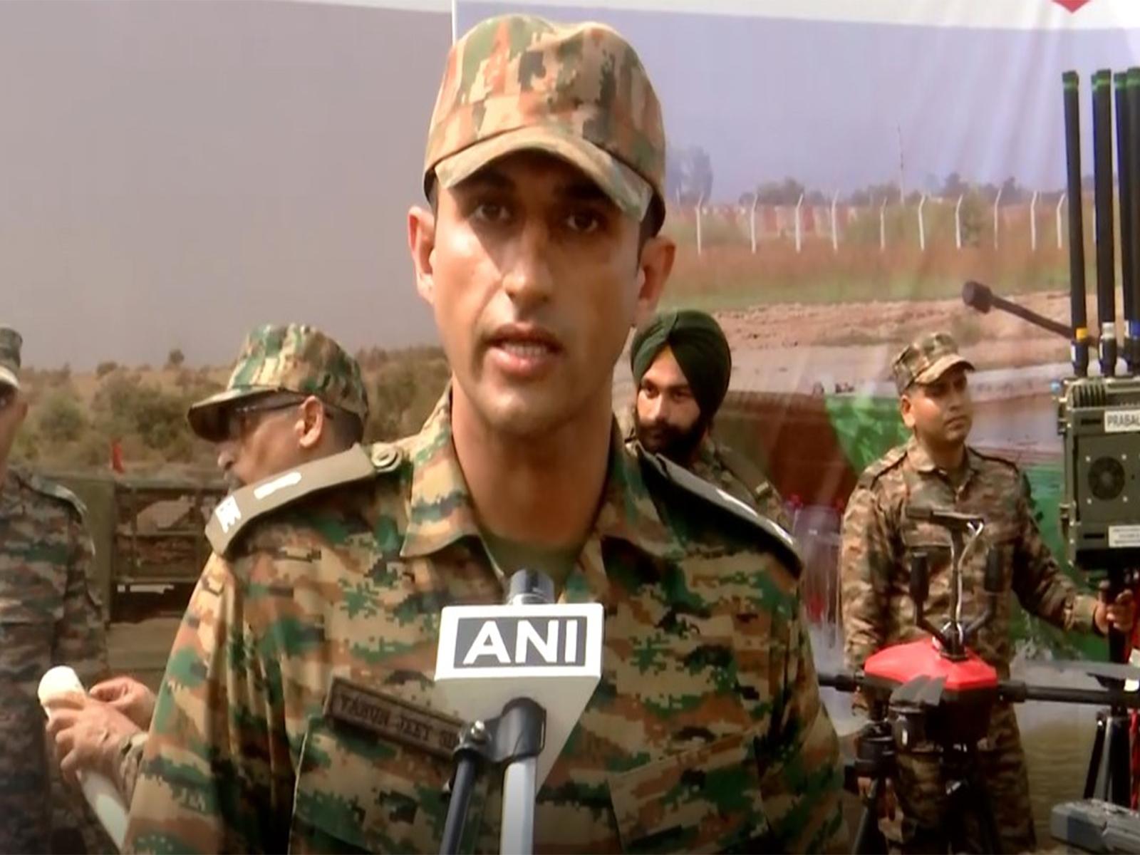Major Varun Jeet Singh (Photo/ANI) 