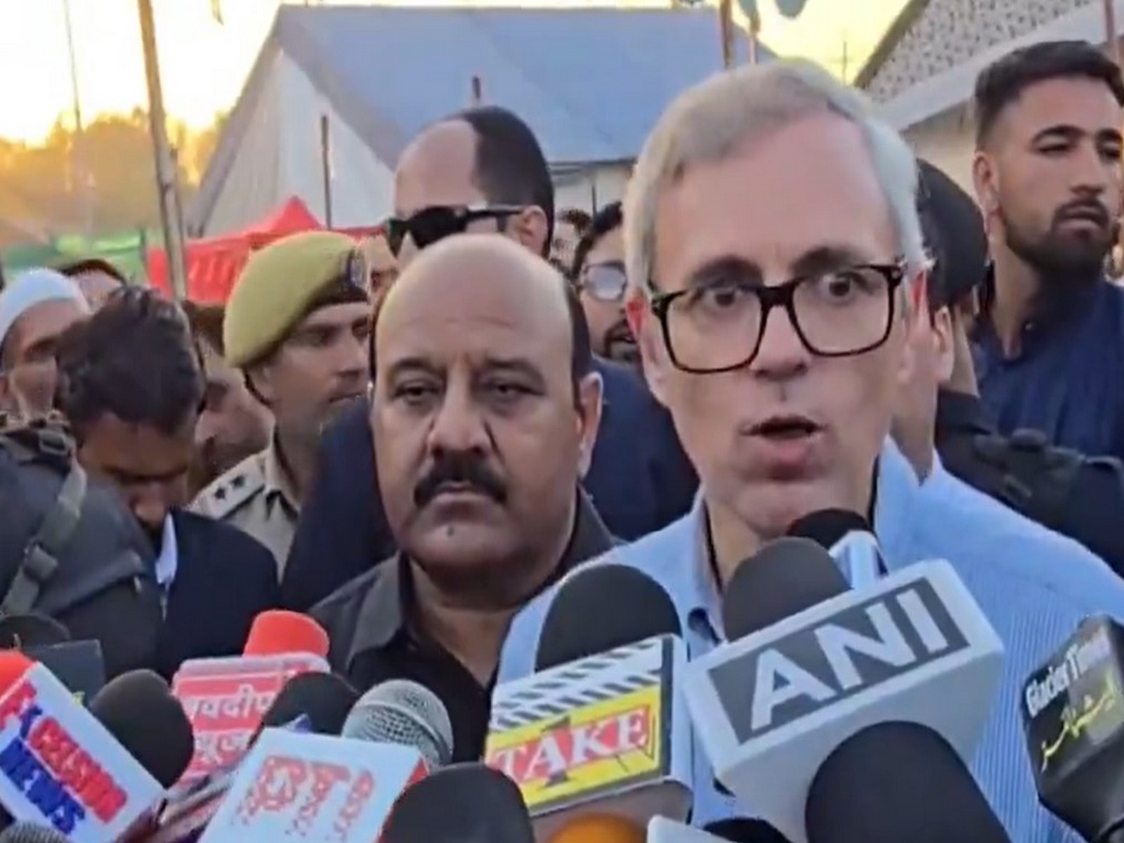 JK CM Omar Abdullah laid foundation stones for six major sports infrastructure projects at Beehama, Ganderbal (Photo/X/@CM_JnK)