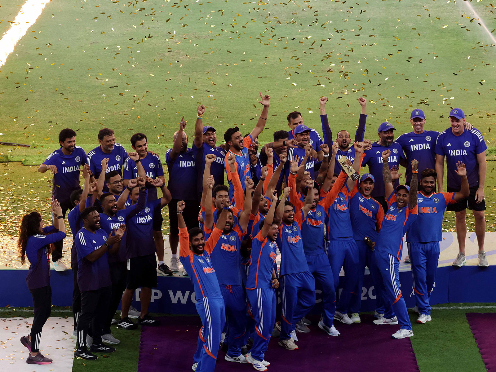 Team India. (Photo: ANI)