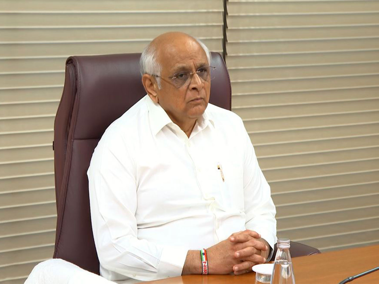 High-level meeting convened under the chairmanship of Gujarat CM Bhupendra Patel (Photo/ Gujarat CMO)