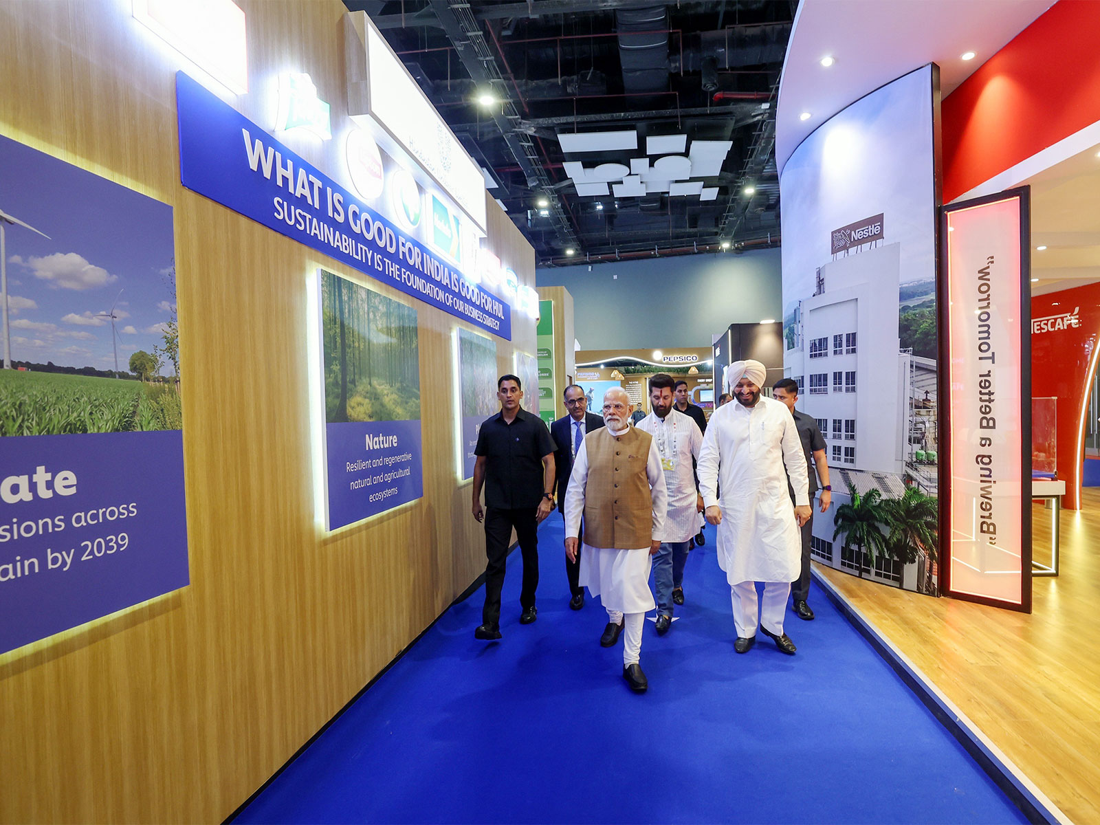 PM Modi at the World Food India 2025 program (Photo/ANI)