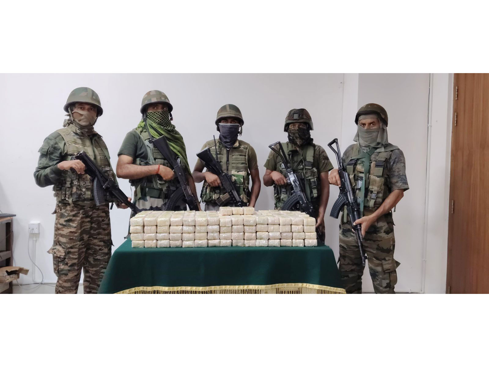 Assam rifles conducts major operation against drug smuggling in Tripura (Photo: Assam Rifles)