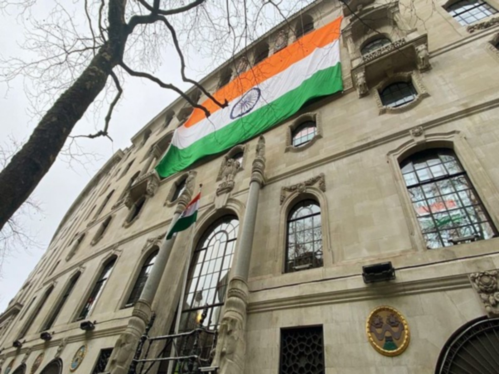 Indian High Commission in London (File photo:/ANI)