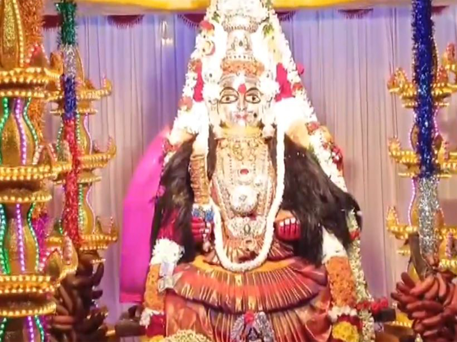 Visuals from the temple (Photo/ANI) 