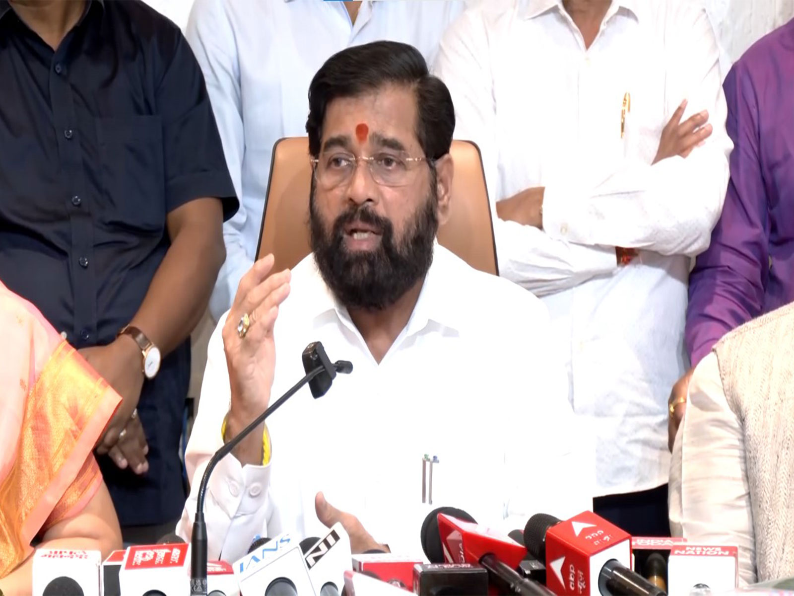 Maharashtra Deputy Chief Minister Eknath Shinde (Photo/ANI)