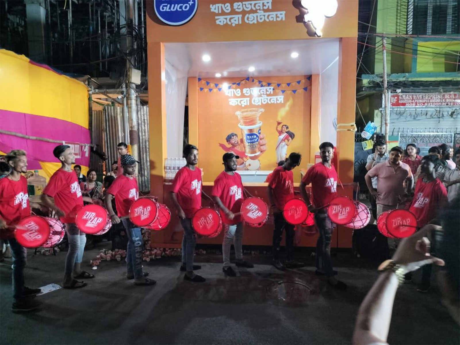 This Durga Puja, Tata Consumer Products’ Zip Zap Energy Drink lit up Hathibagan with a one-of-its-kind, energy-packed activation