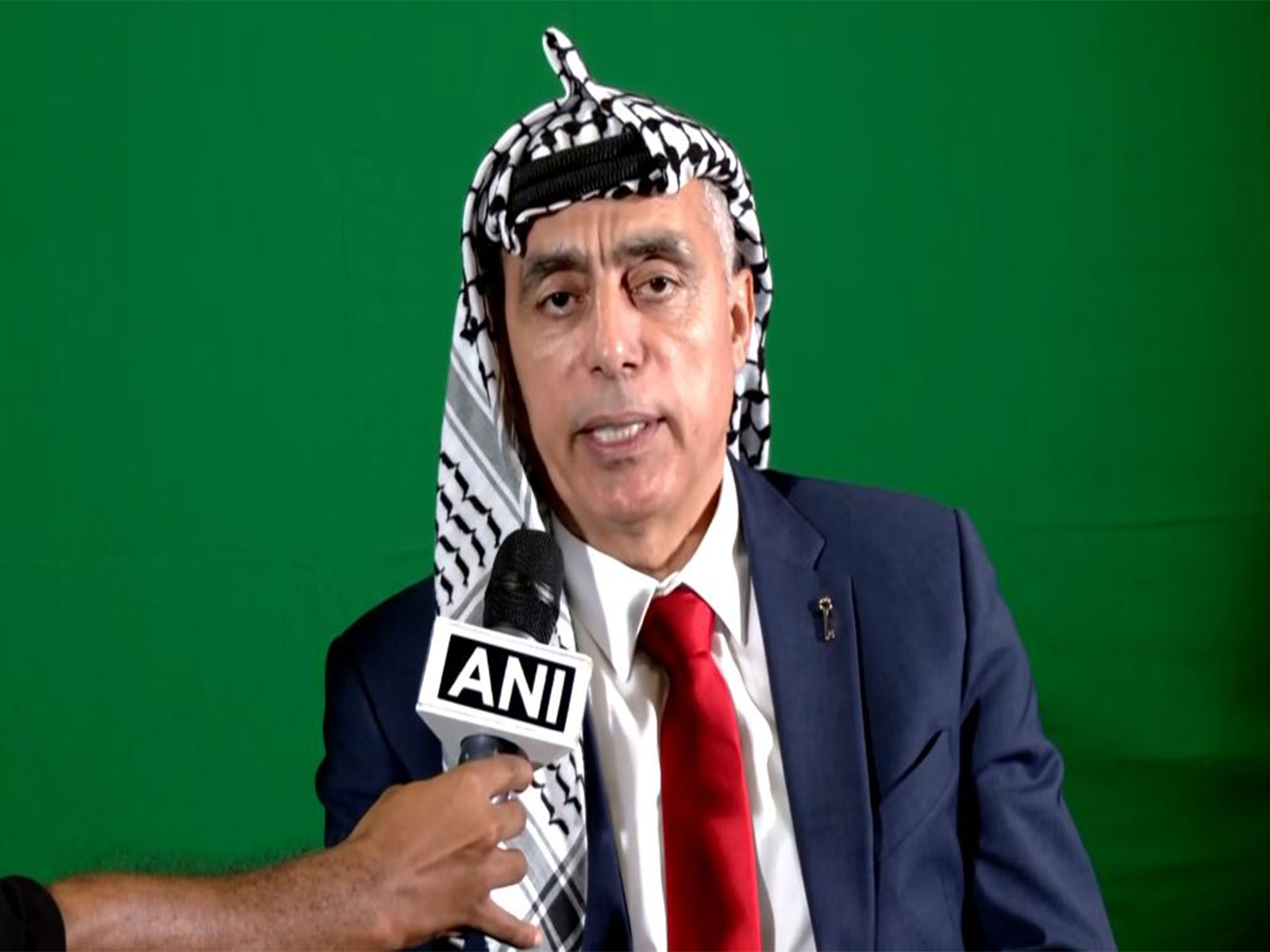 Palestinian Ambassador to India Abdullah Abu Shawesh. (Photo/ANI)
