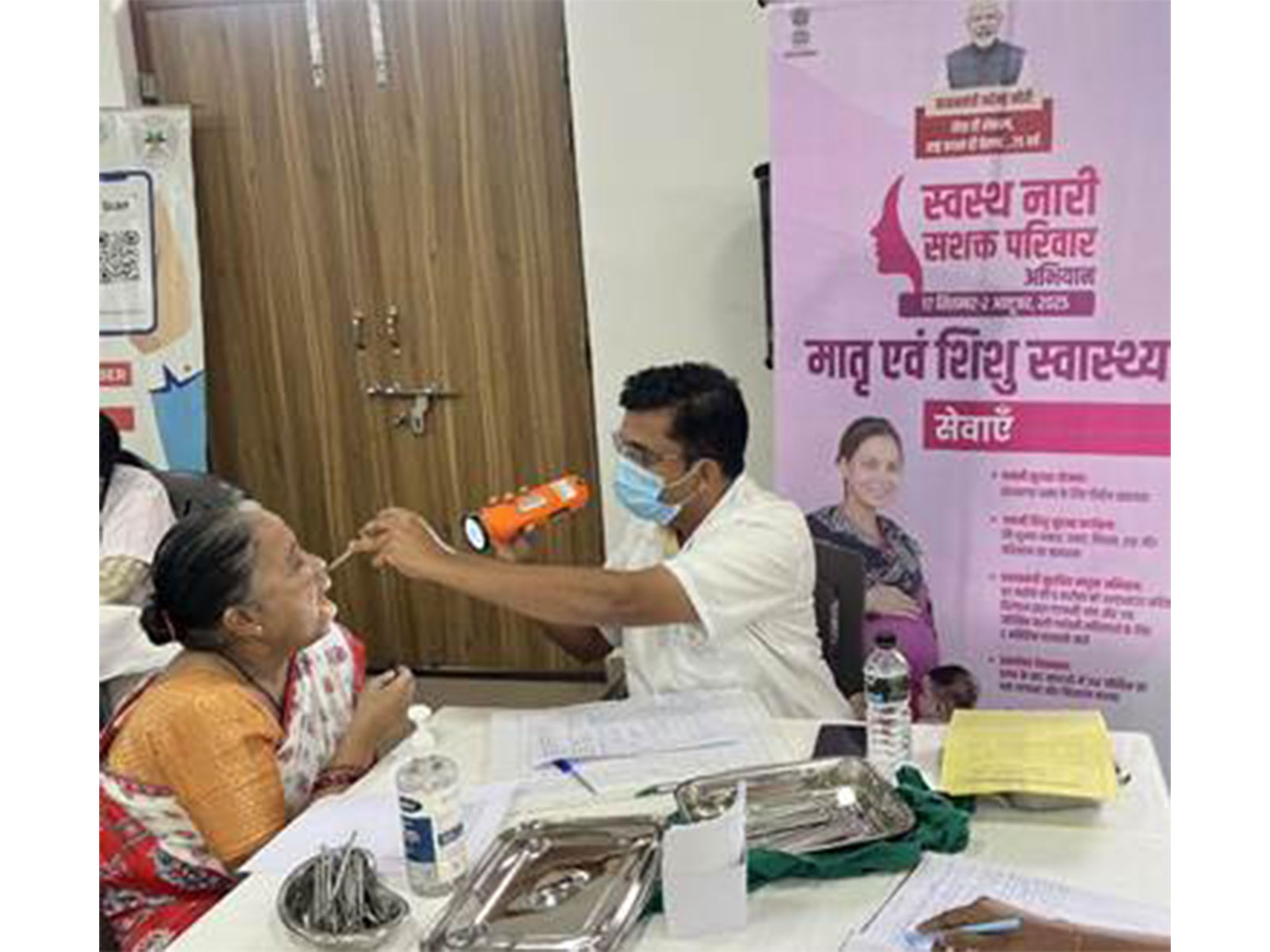 Health camps organised under Swasth Nari Sashakt Parivar Abhiyan (Photo/MoHFW) Health camps organised under Swasth Nari Sashakt Parivar Abhiyan (Photo/MoHFW)